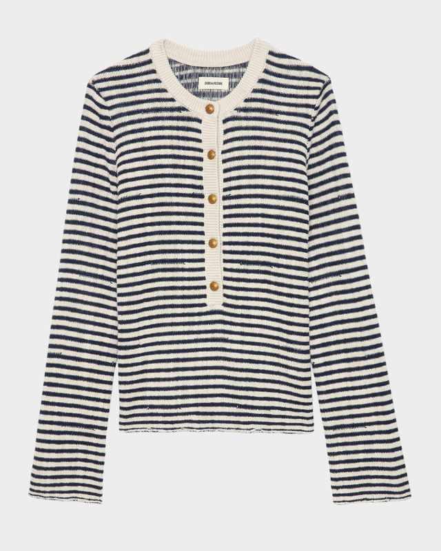 Mandala Striped Sweater